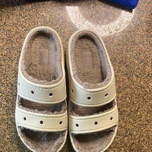 Cozy unisex Slip-On Sandals - Cream